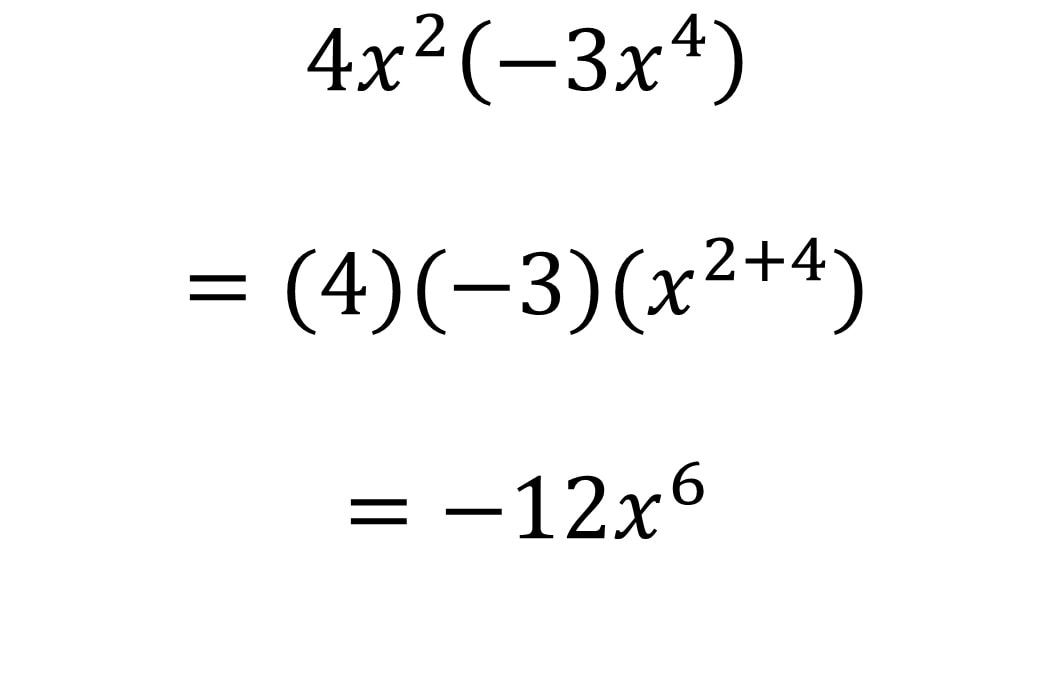 Multiplication of Monomials